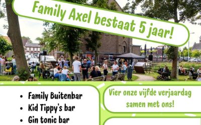 Family Axel bestaat 5 jaar