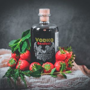 Vodka Aardbei Munt Organic 0,50L